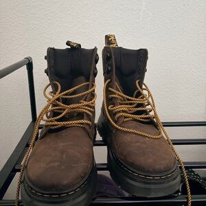 Dr. Martens Brown Leather Boots
